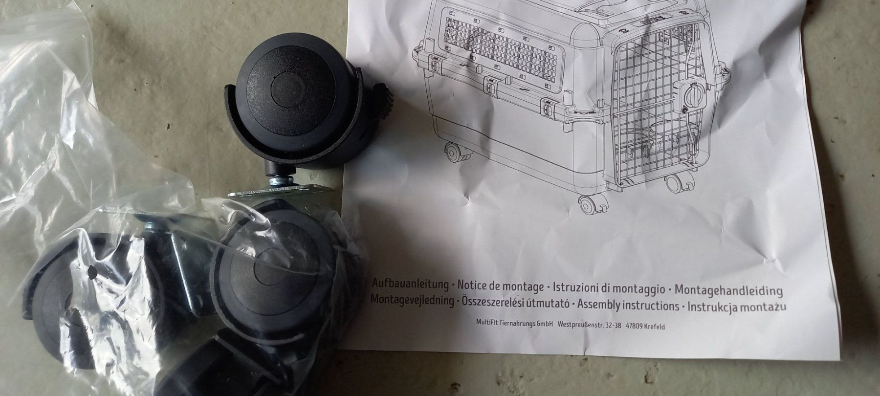Gabbie, trasporto & Sicurezza: hunde transportbox auf rollen AniOne – Nuovo (secondo la descrizione) da Höri venduto da bsc_68fw 8