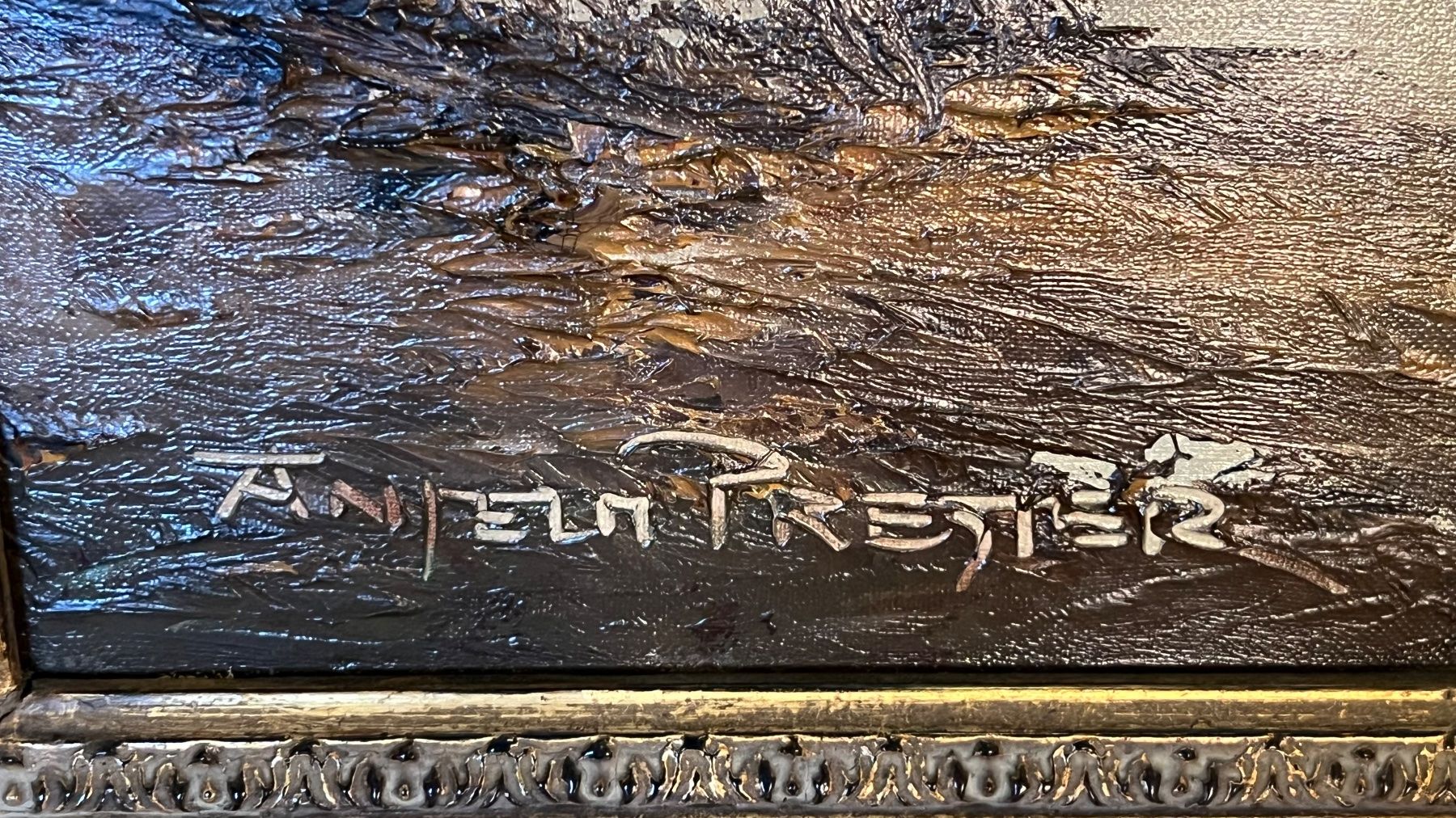 Dipinti: Alte Gemälde mit Signatur, Nr 2 – Usato da Illnau-Effretikon venduto da brockischweiz 4