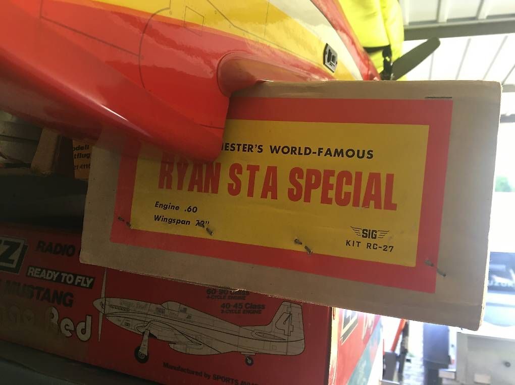 Modellismo RC: SIG (kit RC 27) - Ryan STA Special – Nuovo e nell'imballaggio originale da Prato Leventina venduto da HR312Mk1