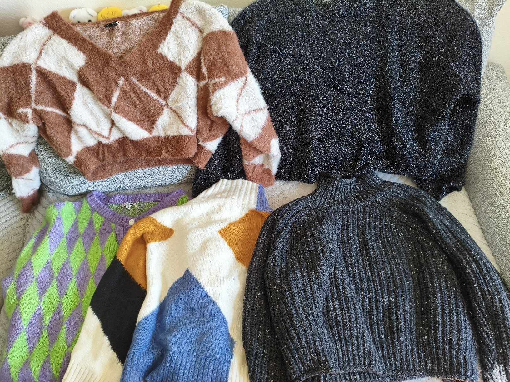 Kleiderpakete: Lot 5 pulls XL – Gebraucht aus Lausanne von IseeIceasCream