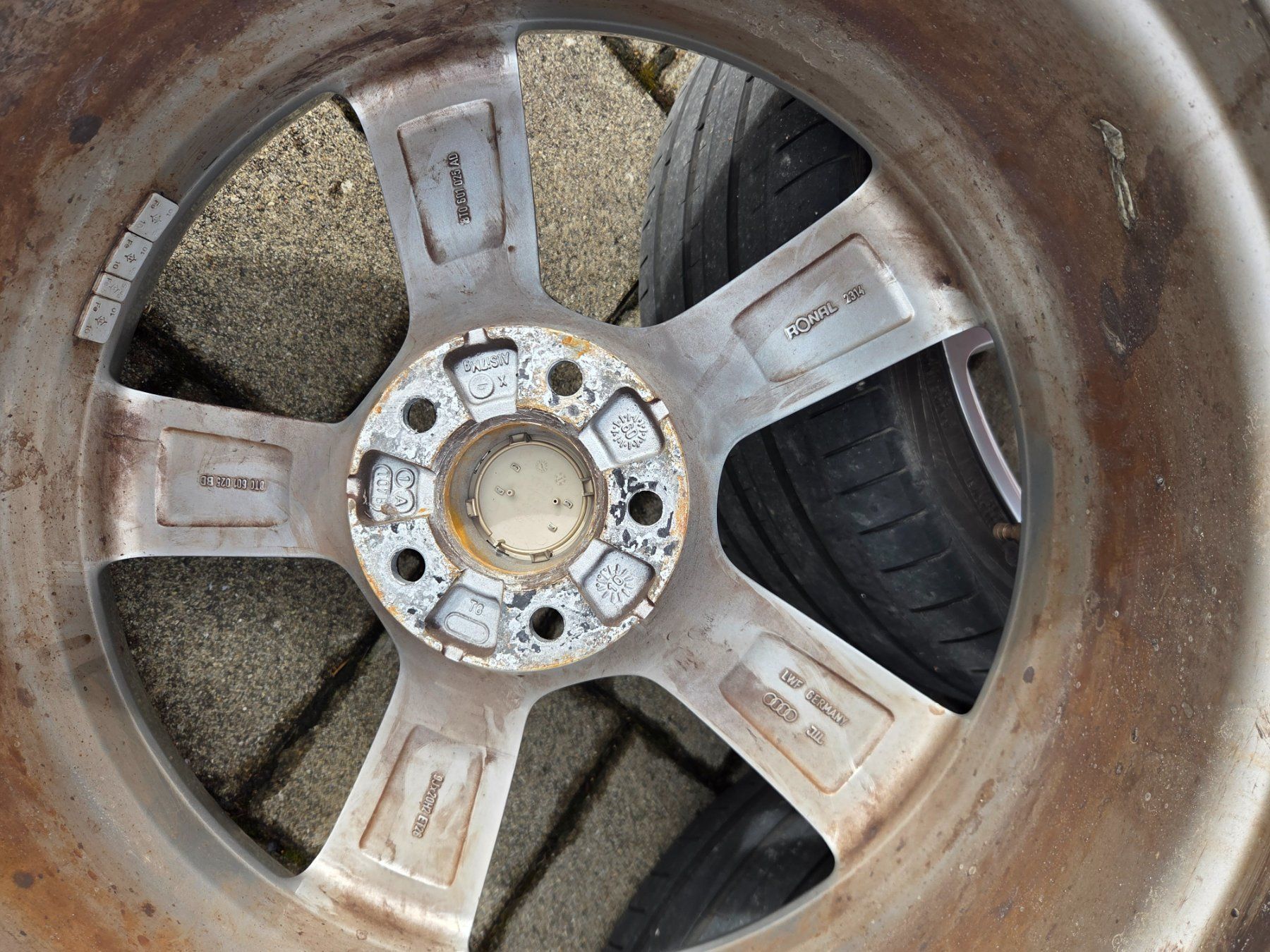 Audi Cerchioni: AUDI Rotor 9Jx20H2 ET26 – Usato da Basadingen venduto da Modellfan75 5