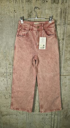 Sézane Le Crop Damen Jeans Gr. 36 Rose Pink – Neu mit Etiket