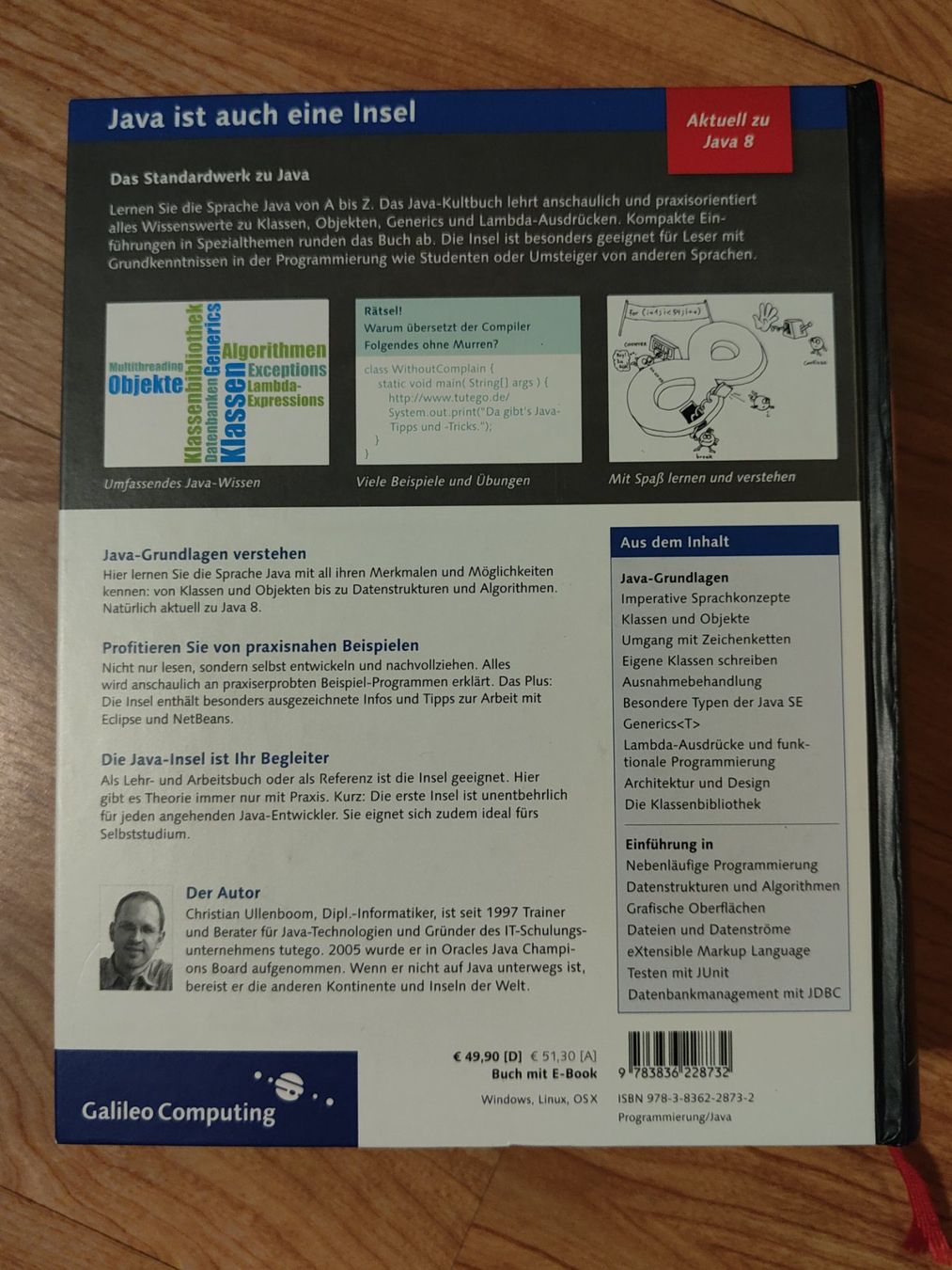 Libri: Java ist auch eine Insel, 11. Auflage – Nuovo (secondo la descrizione) da Bauma venduto da SwissMilitaria 1