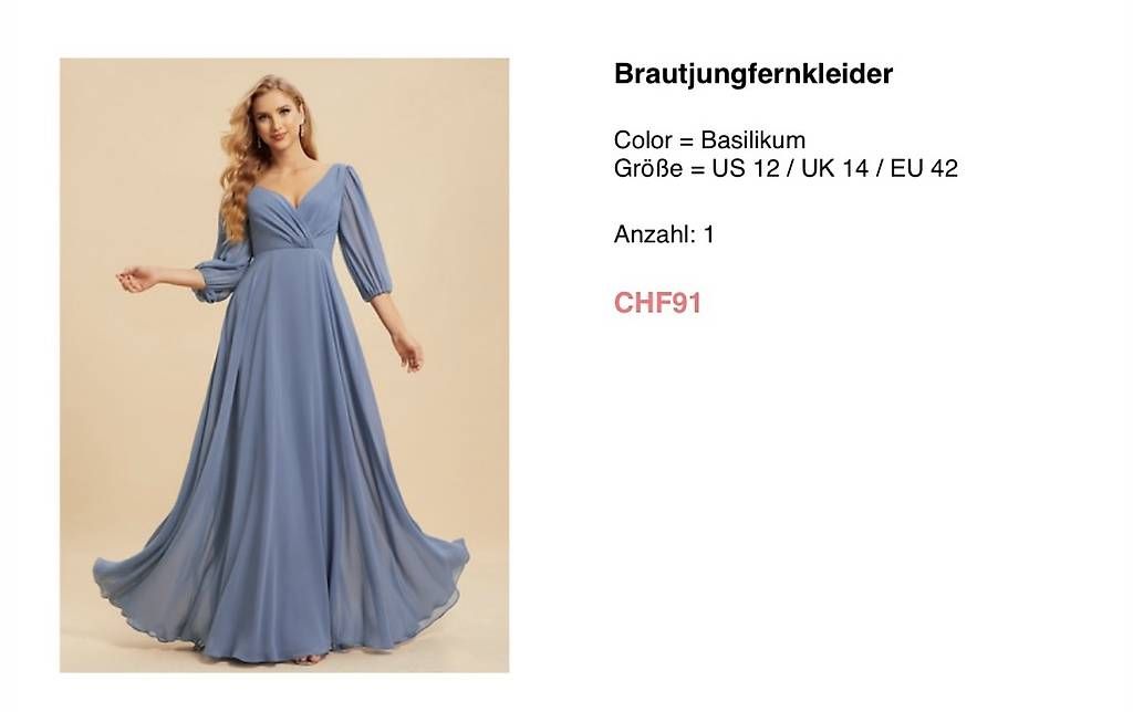 Kleider: Kleid – Gebraucht aus Langnau b. Reiden von Bohna10 1
