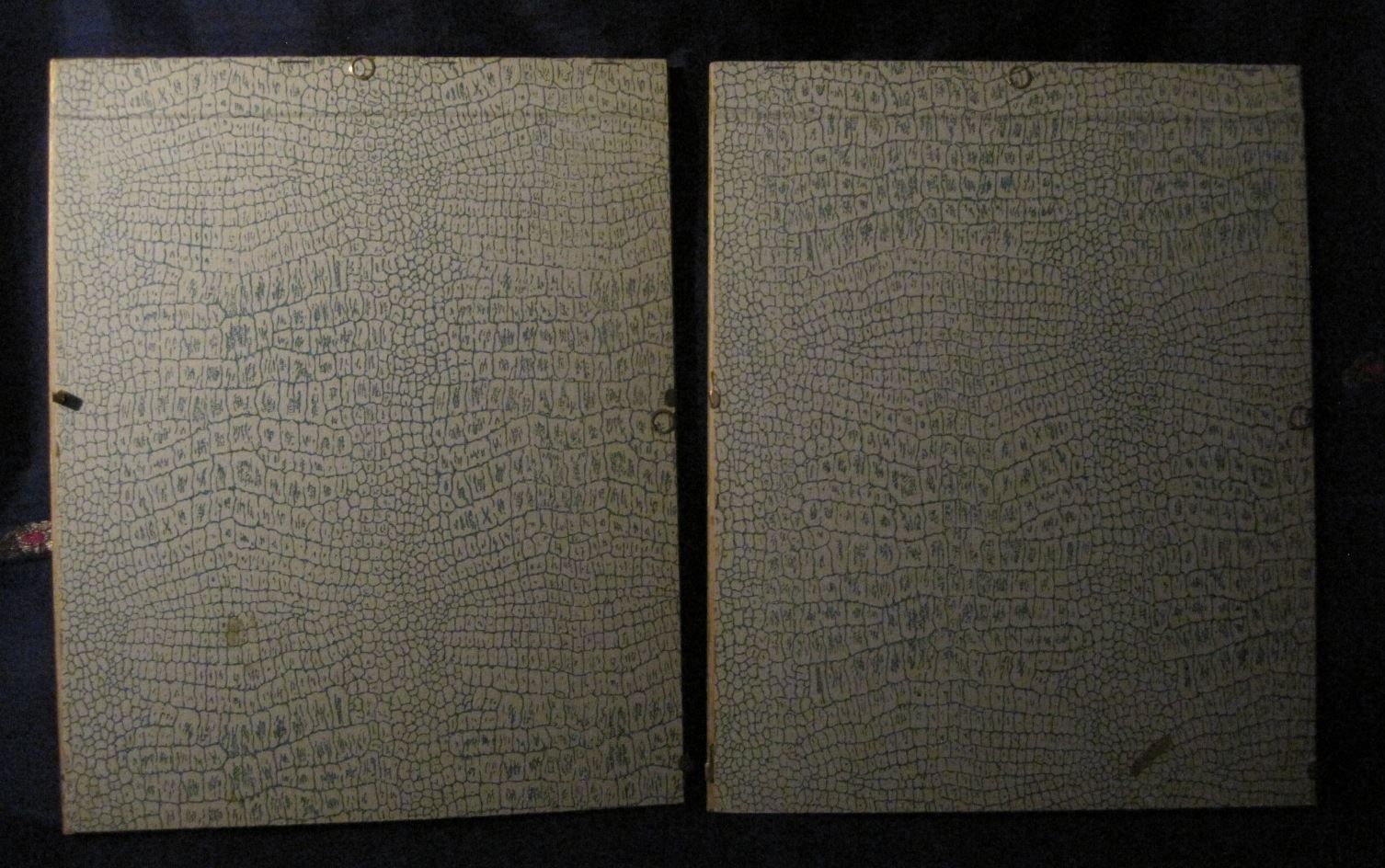 Leinwände & Keilrahmen: 2 tableaux broderies sous verre 1940-50 – Gebraucht aus Genève von DELIRBEADS 9