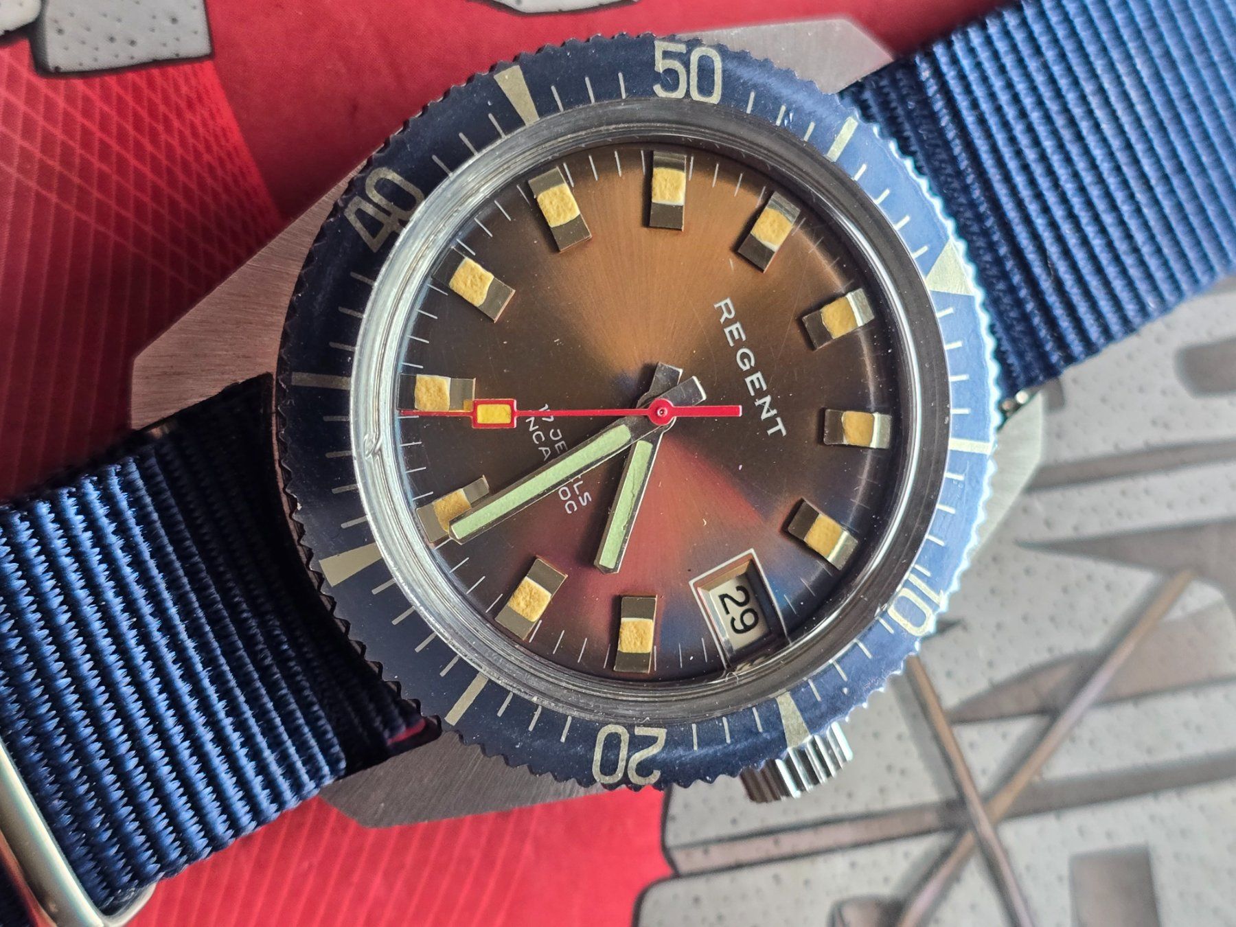 Orologi: 671 Regent Taucher  Date  HA – Usato da Muri AG venduto da Corredor