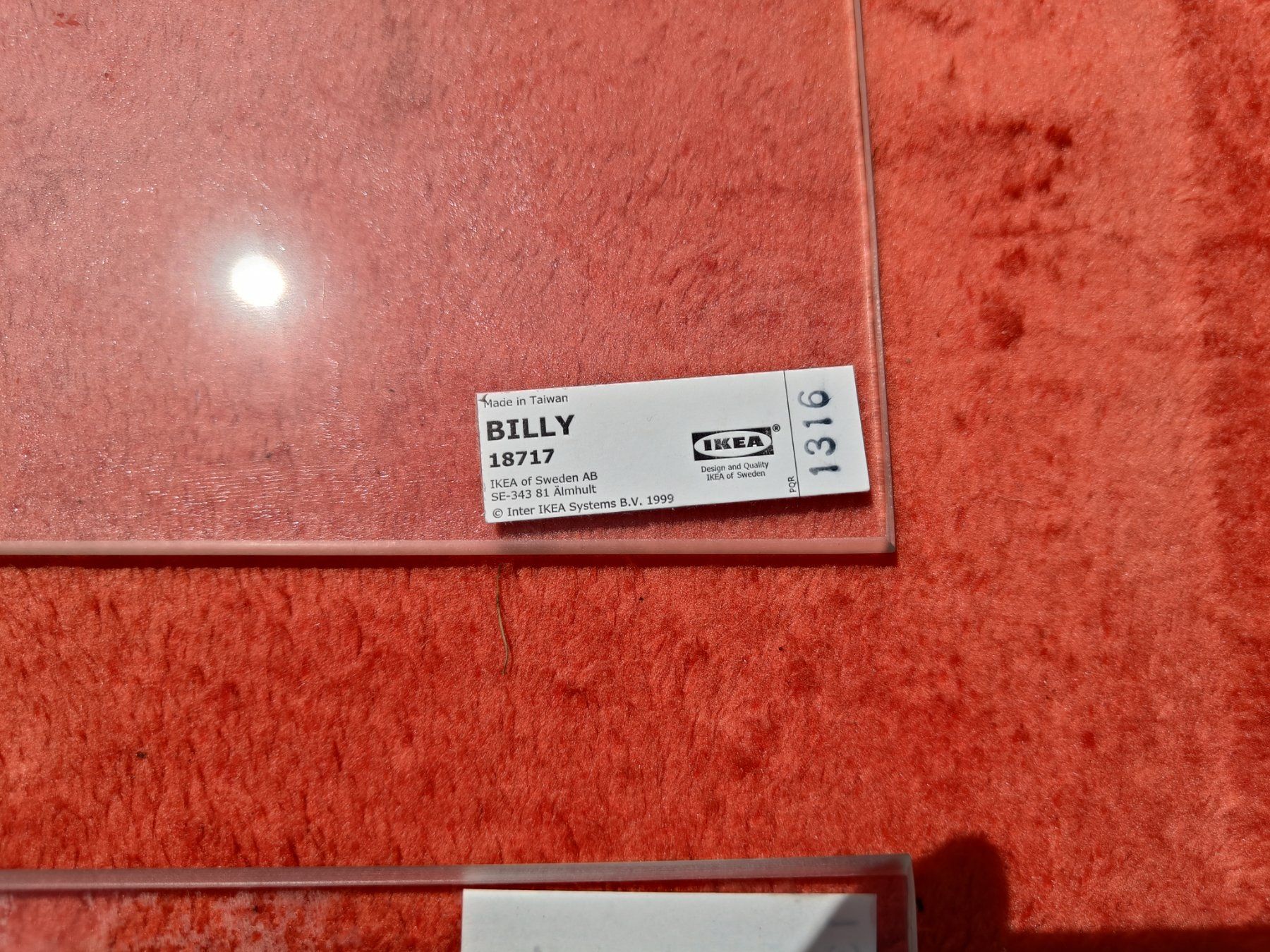 Ikea Bicchieri: IKEA BILLY Glastablare 12 Stk. ca. 76×26 cm – Usato da Hinwil venduto da Kathya02 4
