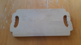 Schneidebrett oder Holztablett