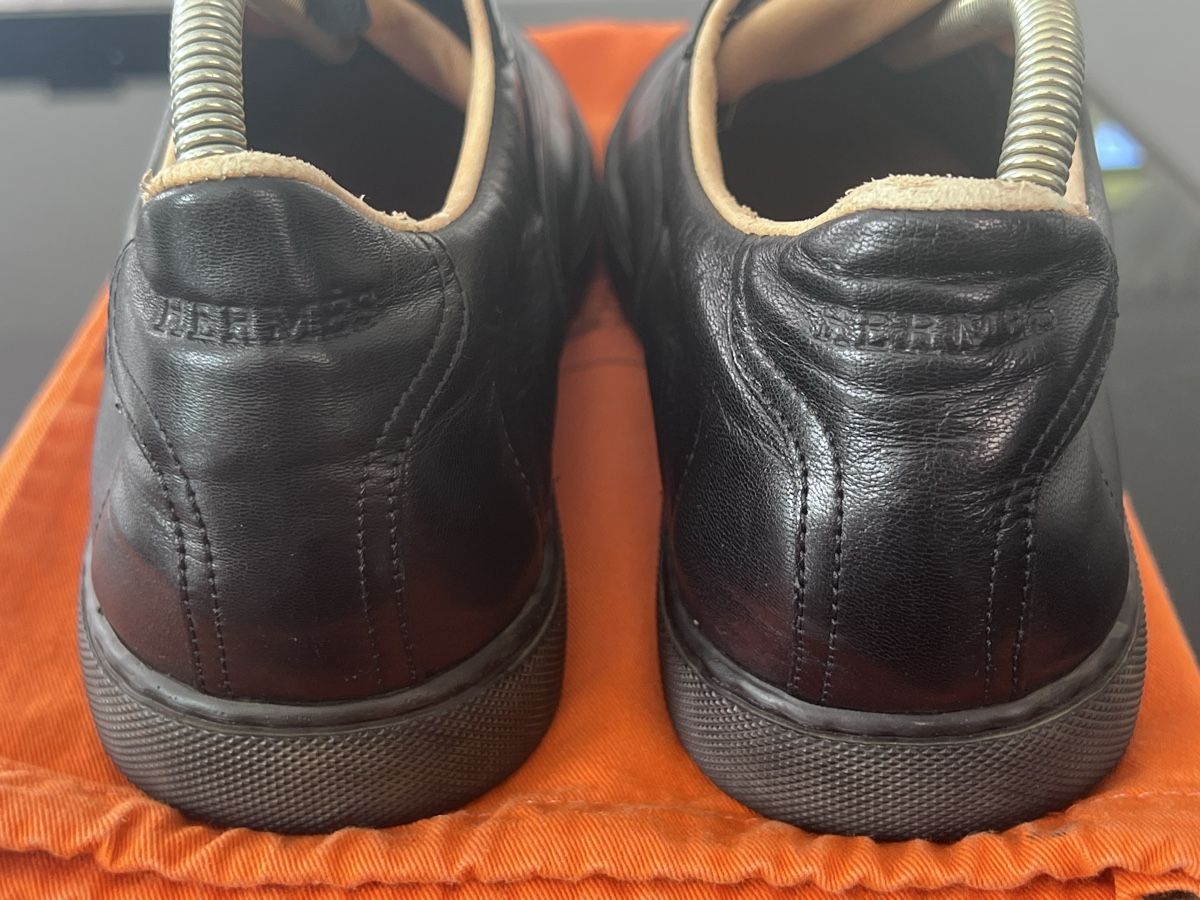 Scarpe da uomo: Hermes Leder Sneaker – Usato da Wattwil venduto da BL0NDA 3