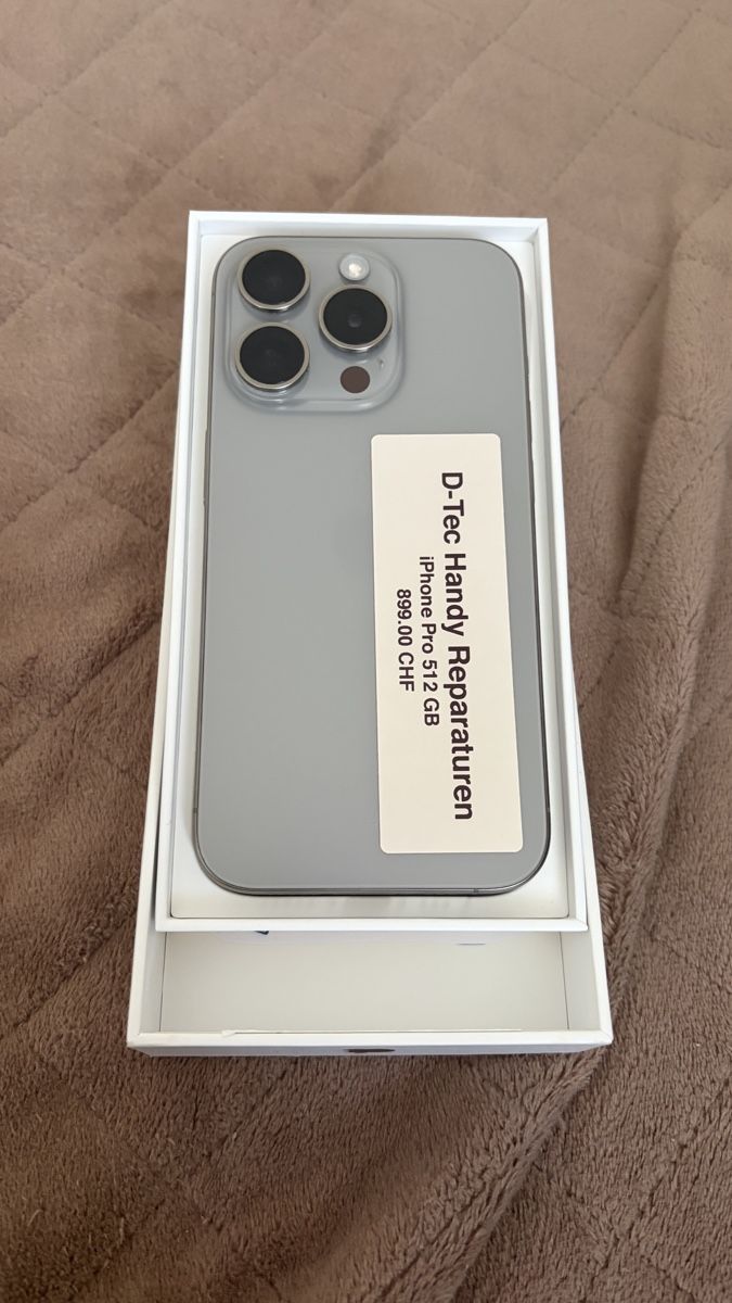 Apple Telefoni cellulari / Smartphones: iphone 15 Pro 512 GB wie neu – Usato da Seon venduto da amko03