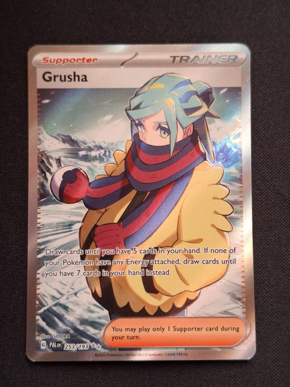 Pokémon Carte collezionabili: Pokemon Grusha 253/193 PAL – Nuovo (secondo la descrizione) da Gammen venduto da Karbax