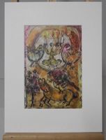 Marc Chagall  "Der Esel Issaschars" OFFSETREPRO