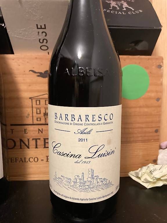 Wein: Barbaresco "Asili" 2011 Cascina Luisin – Gebraucht aus Vezia von Ivan.1977