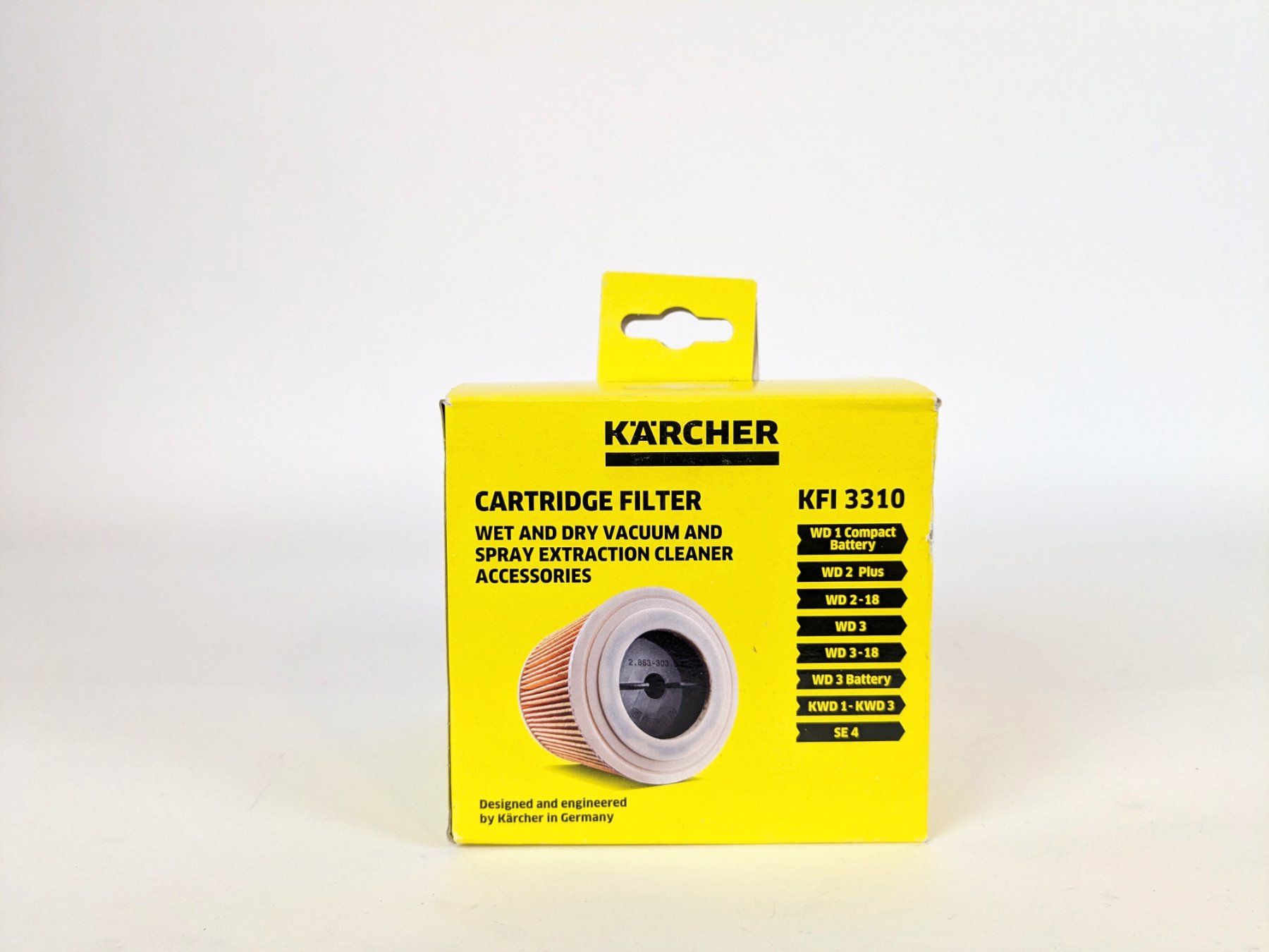 Kärcher Altro per la casa: KÄRCHER Cartridge Filter KFI 3310 – Nuovo (secondo la descrizione) da Thun venduto da Restwert_Thun 3