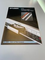 ORIGINAL STUDER A727 PROF. COMPACT DISK PLAYER KATALOG
