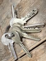 Aus Hausräumung: alter Schlüsselbund