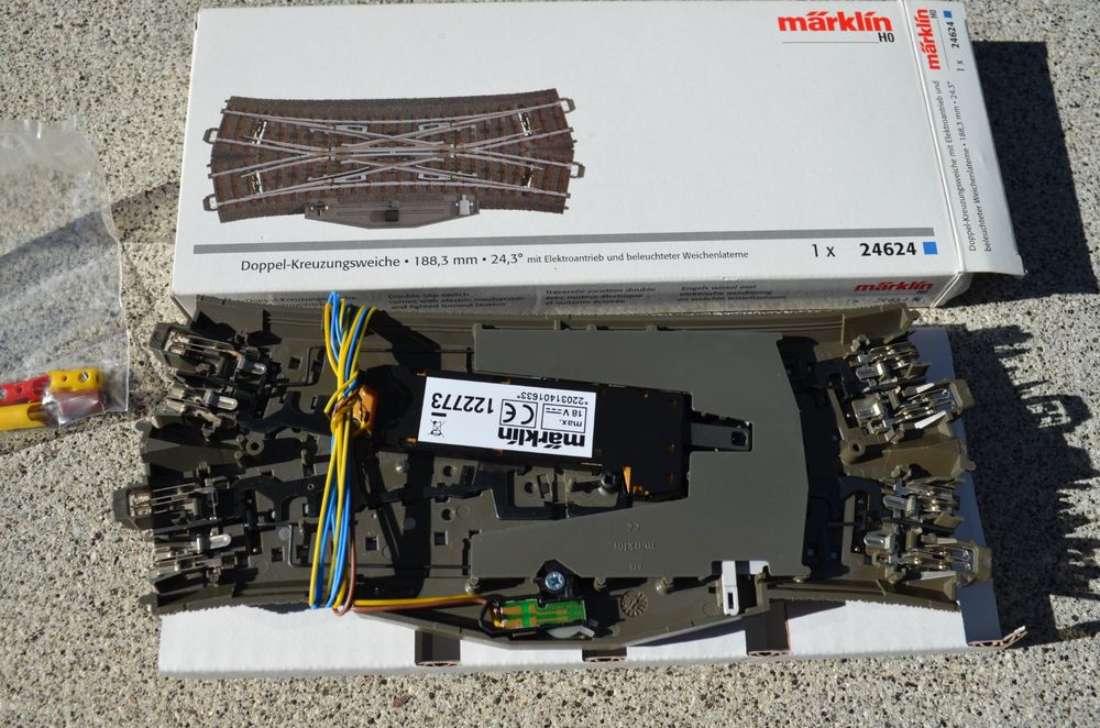 Lanternes D'aiguillage Märklin 7547 - Lot De 2 Pour Voie K - Occasion Parfait état