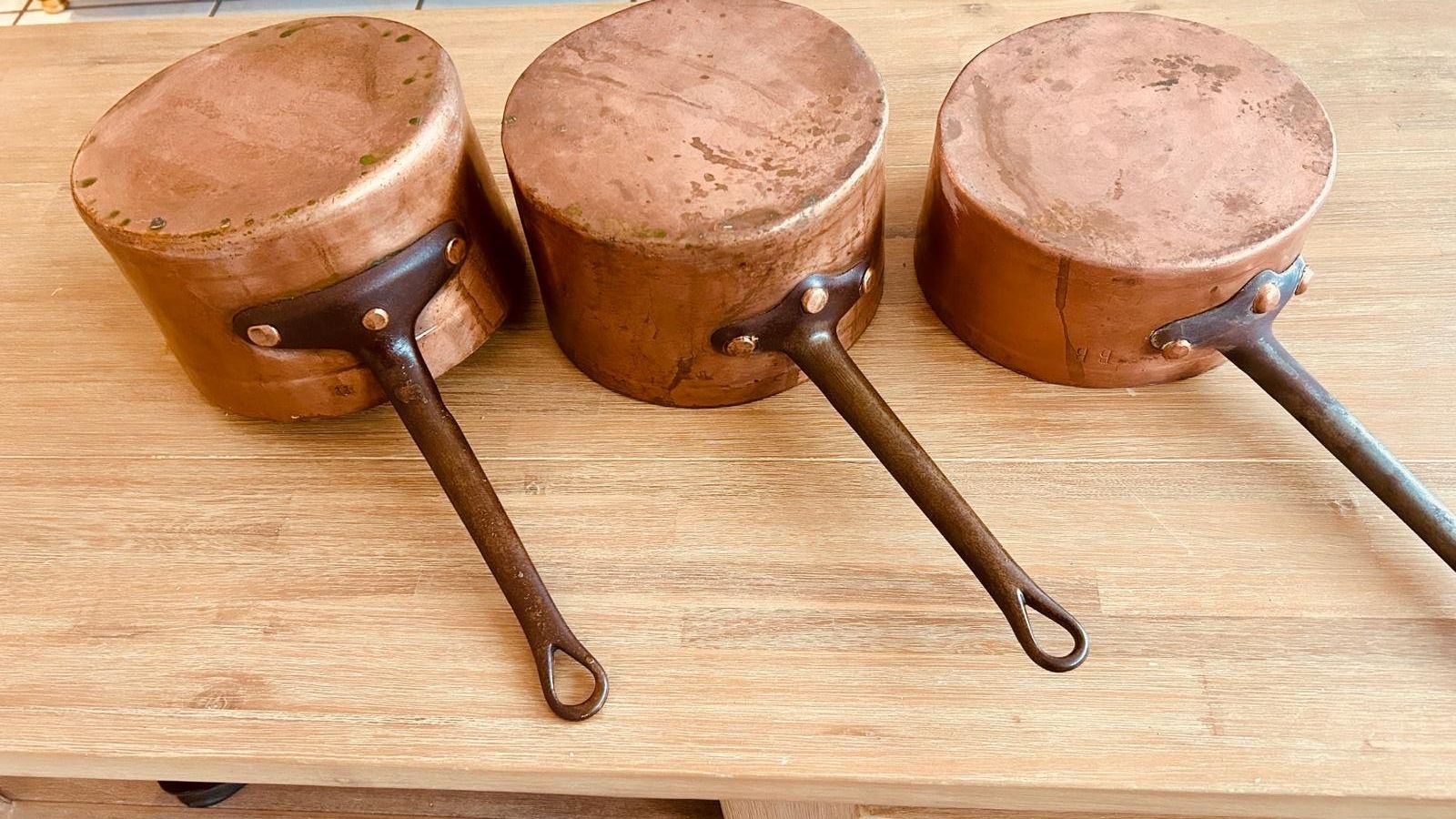 Poêles: 3 Kupferpfannen – D'occasion à Weinfelden par PaterPio1968 2