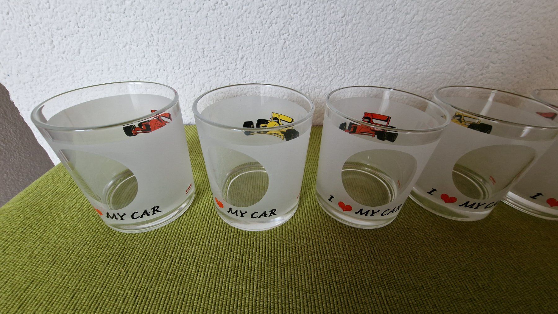 Bicchieri: 6 Trinkgläser  -  Formel 1 – Usato da Röthenbach i. E. venduto da Heureka5 6