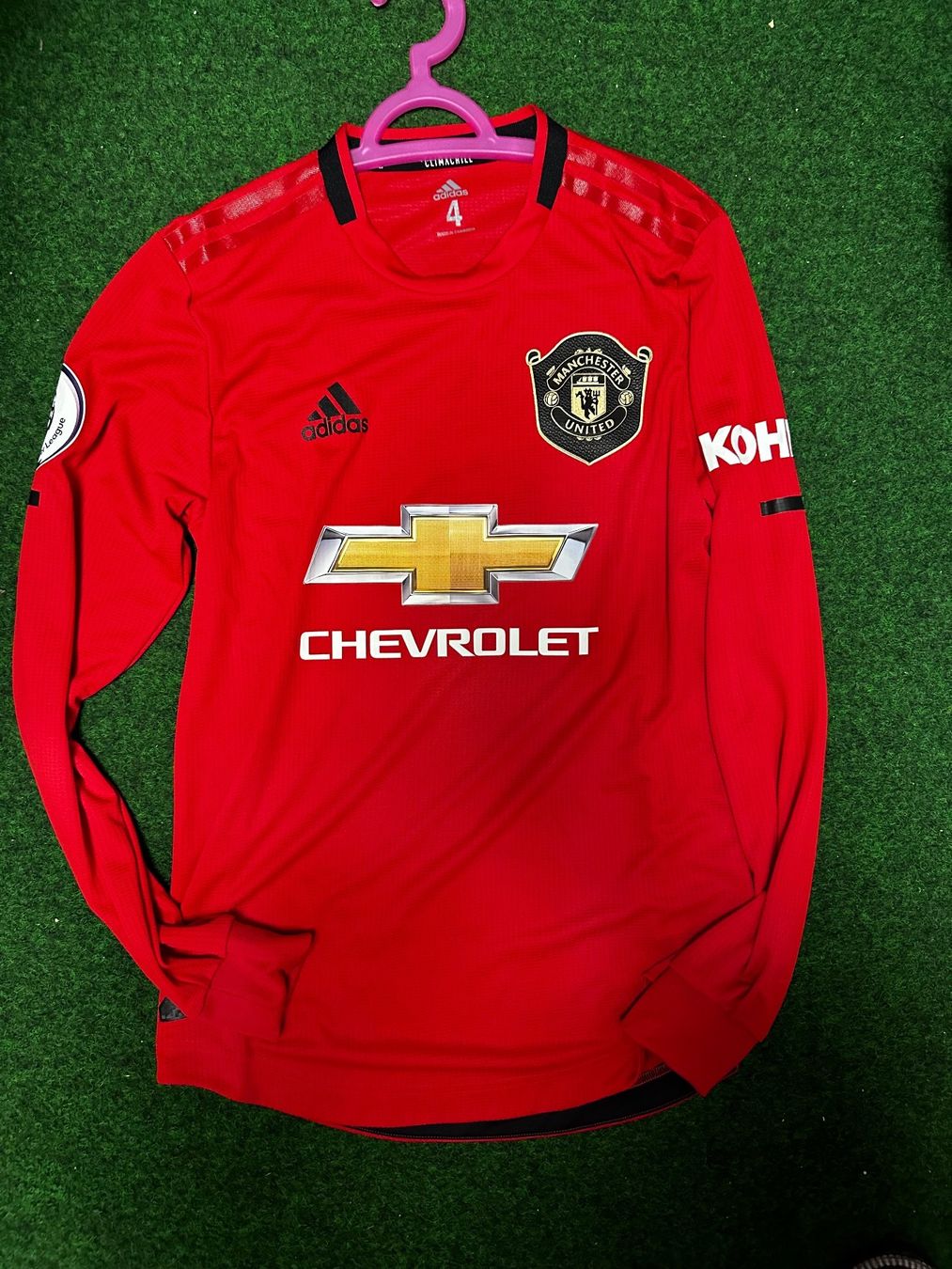 Manchester United Canottiere & Pantaloni: Matchworn Manchester United – Usato da Chur venduto da Cdk1