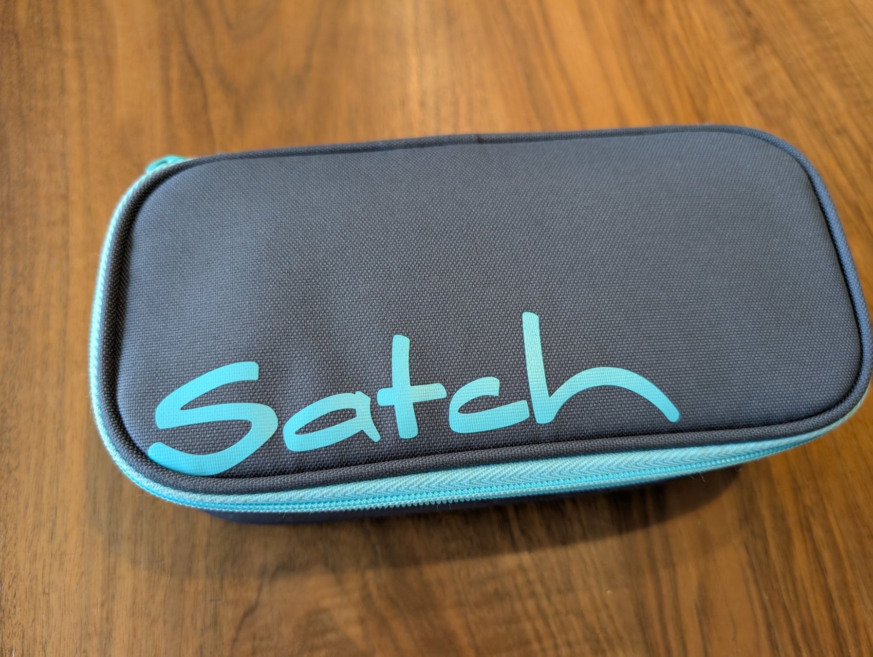 Satch Zaini: Satch Schulrucksack grau-mint – Usato da Dielsdorf venduto da soki67 8