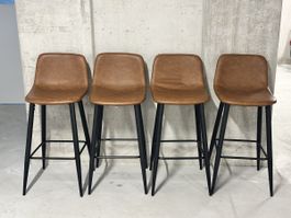 Barhocker aus Kunstleder