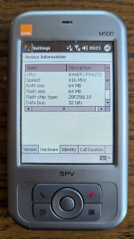 Telefoni cellulari / Smartphones: Smartphone Windows Mobile SPV M500 – Usato da Därstetten venduto da Badewanne2 2