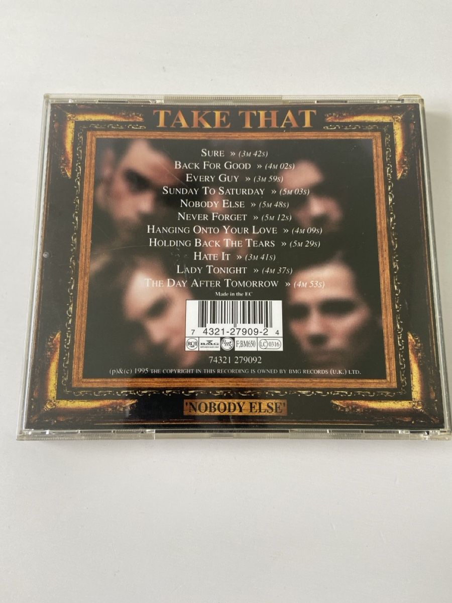 CD: Take That - Nobody Else CD, Top Zustand – Usato da Gossau SG venduto da shnizzle 1
