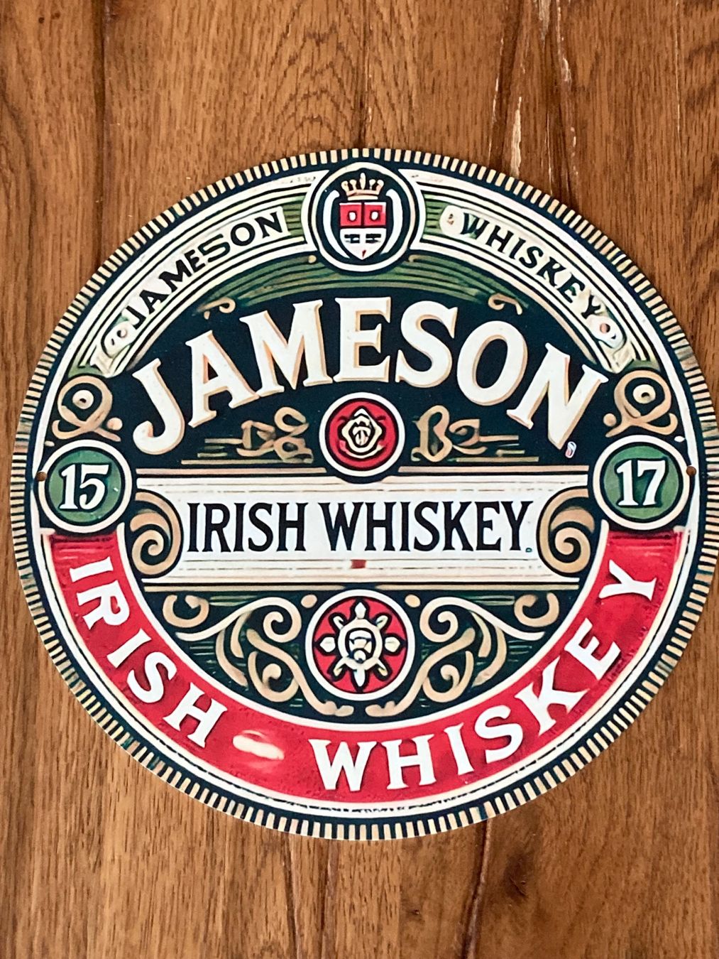 Spirituosen: Jameson Irish Whiskey / Schönes Blechschild / neu – Neu und originalverpackt aus Bremgarten AG von Eurotiz