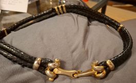 Ceinture cuir noir