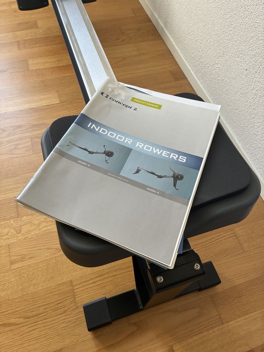 Concept 2 Hometrainer: Concept2 Model D / RowErg mit PM5 – Gebraucht aus Bonstetten von Nirgendhaus 5