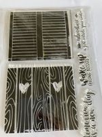 Neues Set  Motivstempel Fensterladen