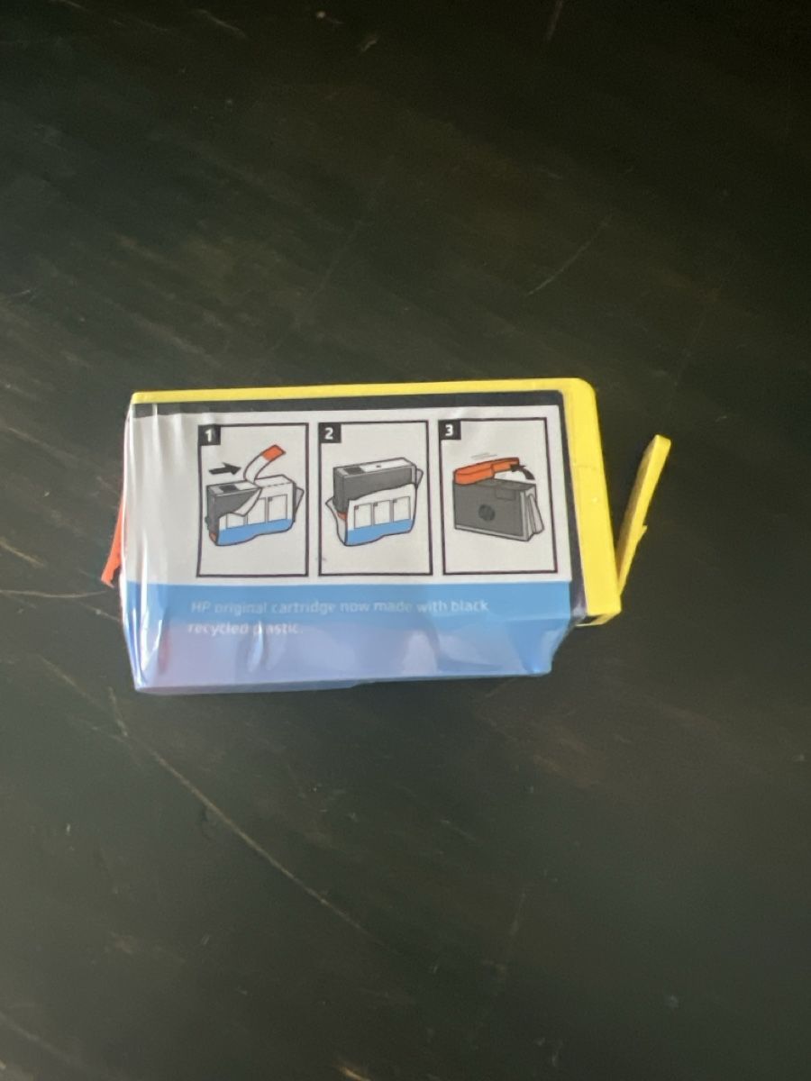 Hewlett Packard Cartucce per stampanti & toner: HP Druckerpatrone Gelb originalverpackt – Nuovo e nell'imballaggio originale da Schönenberg ZH venduto da Bosh 1
