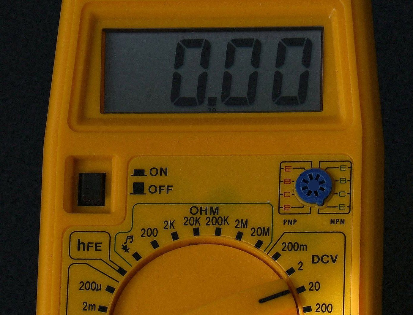 Messen: Digital Multimeter / Messgerät METEX M-3800 – Gebraucht aus Krummenau von  1