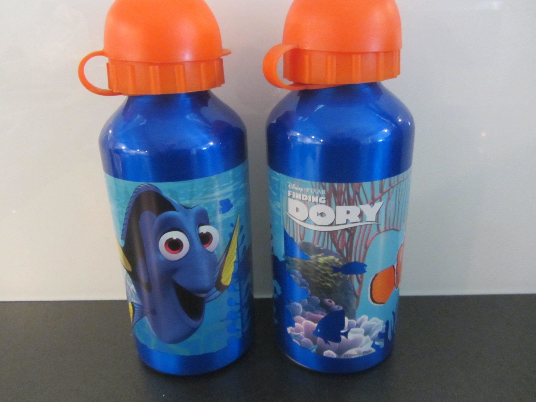 Borracce & Thermos: 2 Alu-Trinkflaschen "Finding Dory", 18 cm – Nuovo (secondo la descrizione) da Egliswil venduto da chroetli22 4