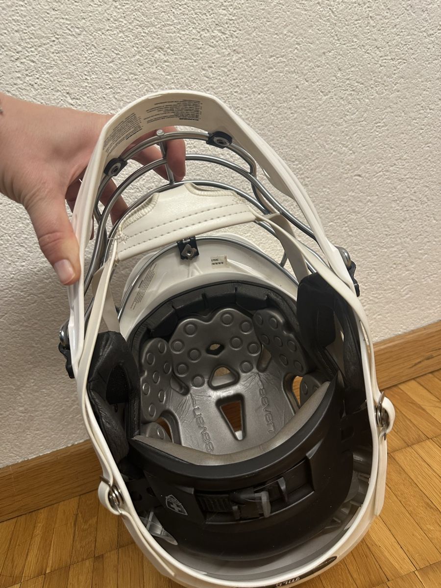 Caschi: Cascade CPX-R Lacrosse-Helm Weiss – Usato da Bachenbülach venduto da mil_8yxd 4