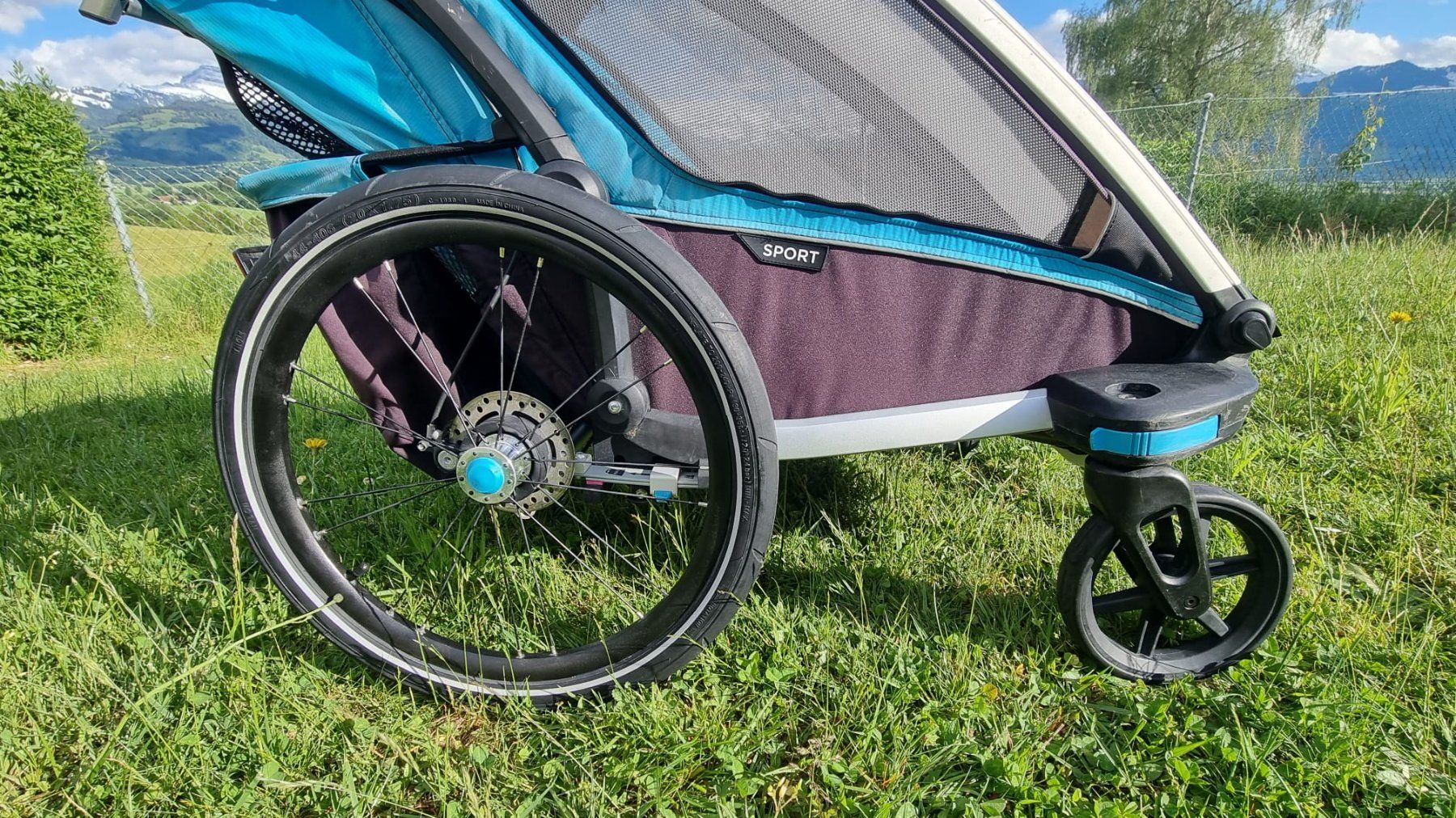 Thule Rimorchi: Thule Chariot Sport 2 Top-Zustand – Usato da Ernetschwil venduto da rum_p2px 4