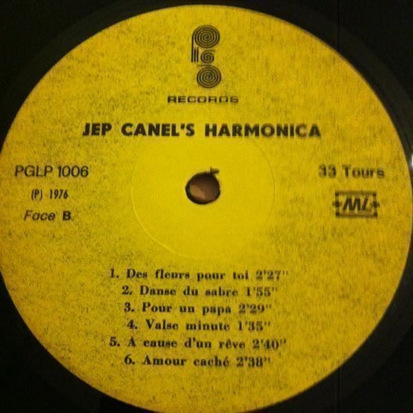 Dischi in vinile: Jep Canel's Harmonica Gils Aubert Show Vinyl LP Autographed – Usato da Genève venduto da Cockattoo 4
