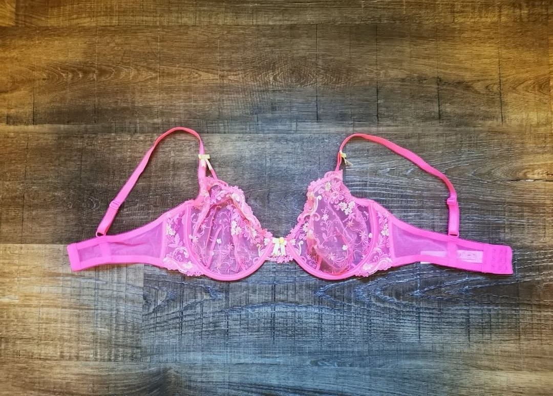 Sonstige Unterwäsche: Spitzen BH Pink - Gr. 80C – Neu (gemäss Beschreibung) aus Balsthal von Leila_Luna