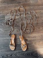 Schlangenmuster Sandalen, Gr.39