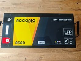 Acconic A300 LiFePO4 12V 300Ah – fast neuwertig