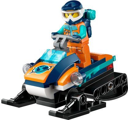 LEGO Female Arctic Explorer with Snowmobile (Neu (gemäss Beschreibung ...