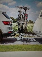 Fahrradträger für die Deichsel. Für 2 Fahrräder.