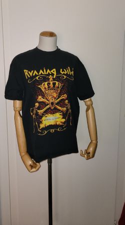 Running Wild T-Shirt, Grösse L, Top Zustand, Vintage Rarität