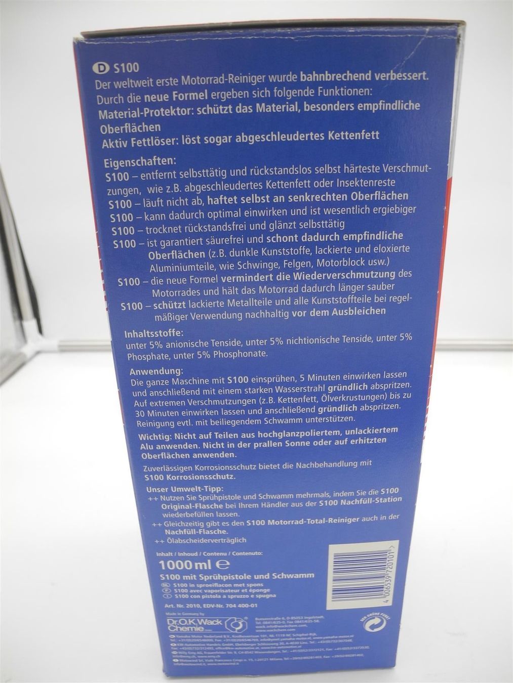 Pflegeprodukte: Motorrad Total Reiniger, Nr. i9 – Neu und originalverpackt aus Kottwil von Crazyrolf 2