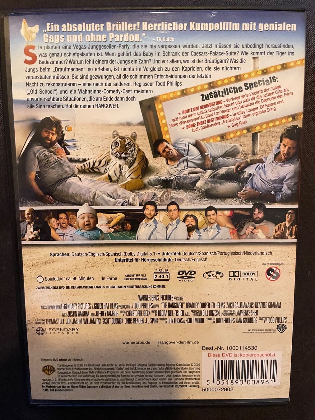 Alle DVDs: Hangover – Gebraucht aus Dierikon von Butcherboy 1