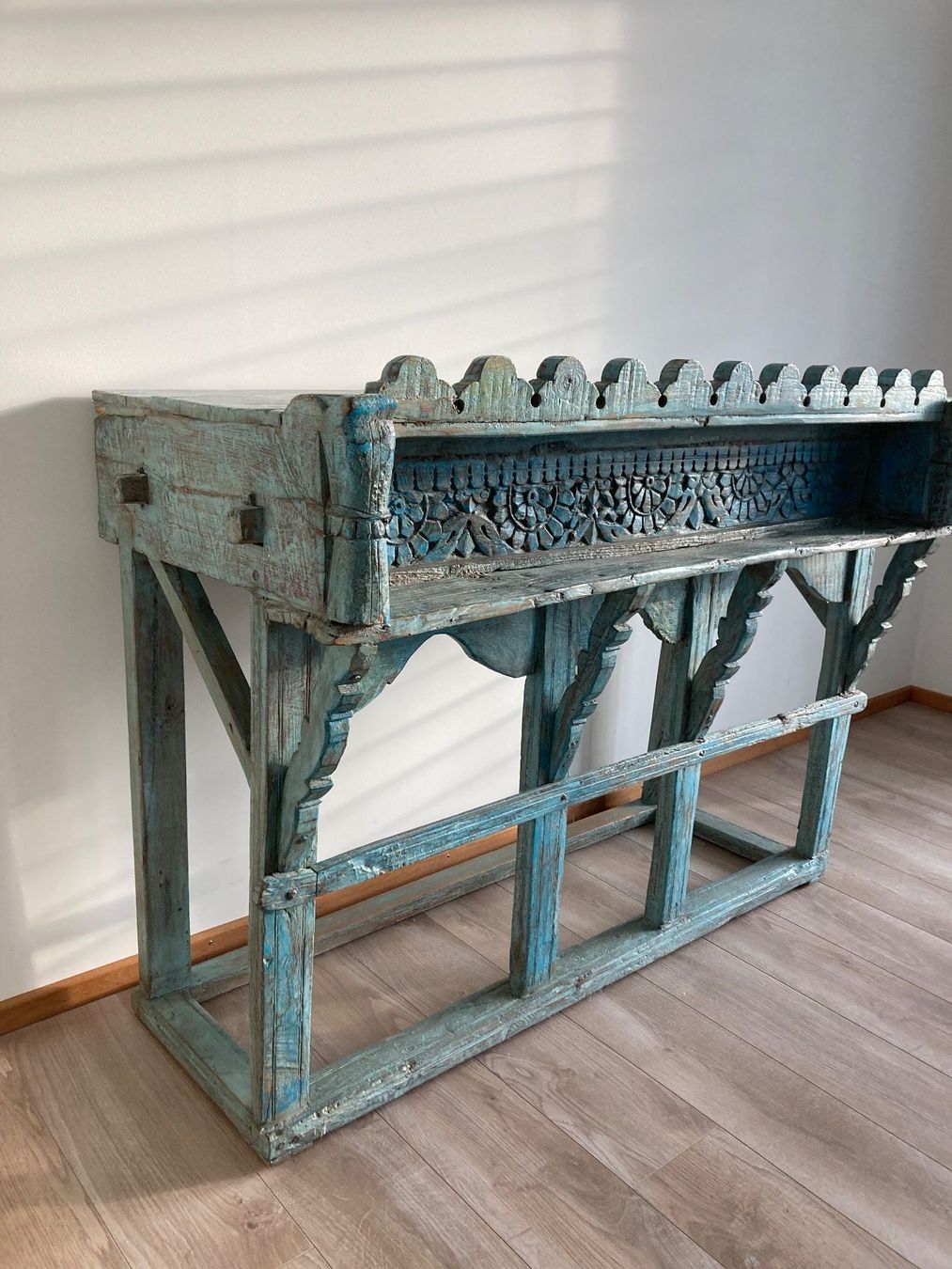 Tavoli: Console en bois antique - Rajasthan - Inde – Usato da Herrliberg venduto da BOULBADI 5