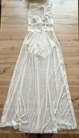 Slip dress Maxikleid transparent, Grösse S