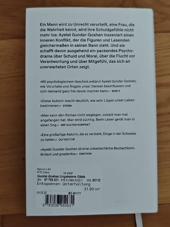 Livres: Ungebetene Gäste  – D'occasion à Lachen SZ par Wunhas 1