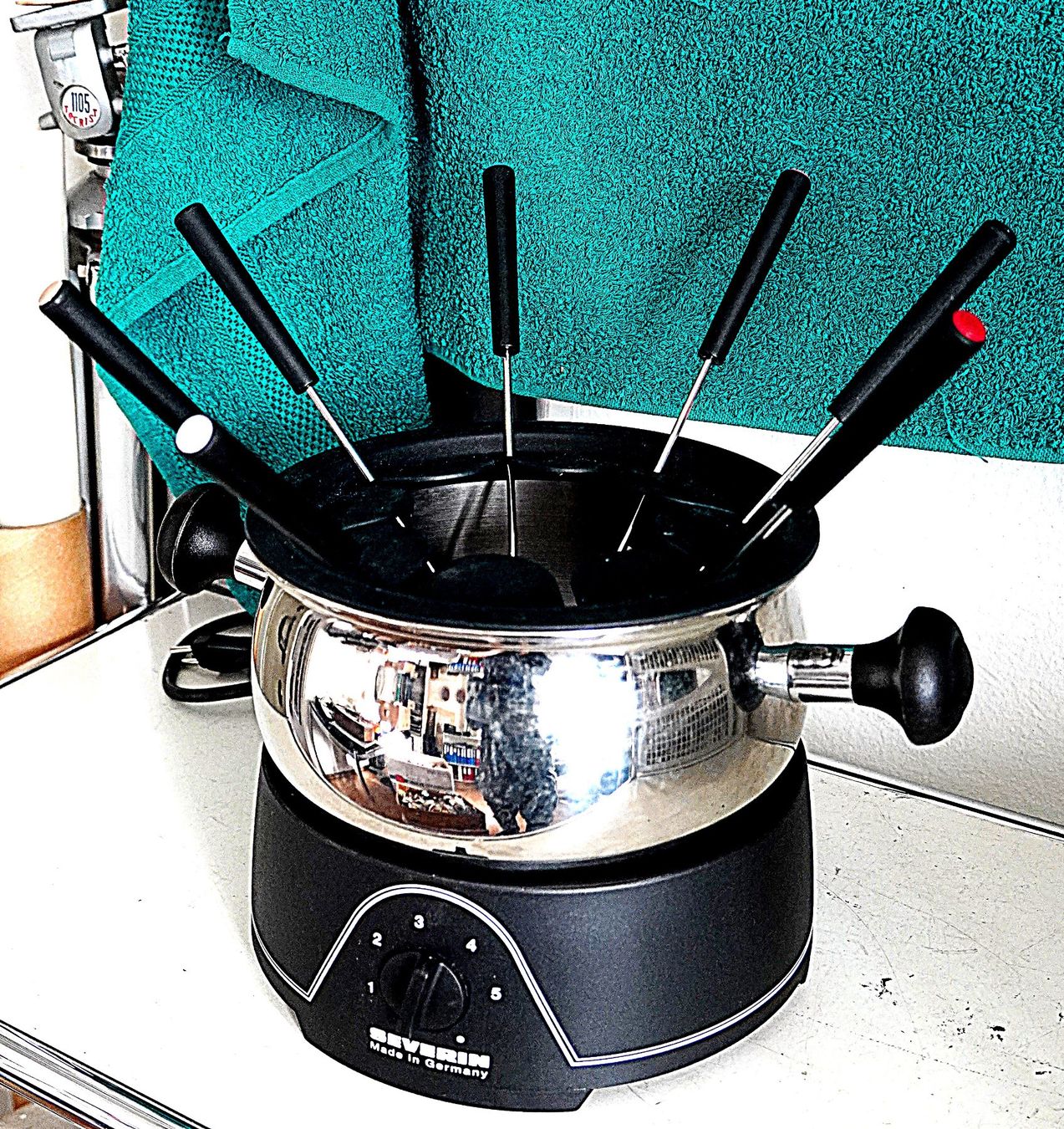 SilverCrest Elettrodomestici da cucina: Fondue Set Severin – Usato da Baar venduto da 2cvbaar